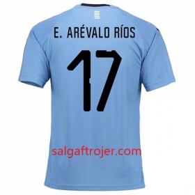 Uruguay Fodboldtrøjer E.Arevalo Rios 17 Hjemmebanesæt VM 2018